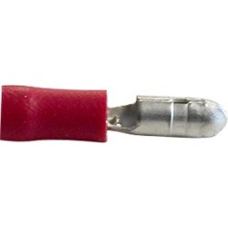 Cosse cyl mal rouge Ø4mm