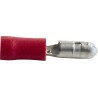 Cosse cyl mal rouge Ø4mm