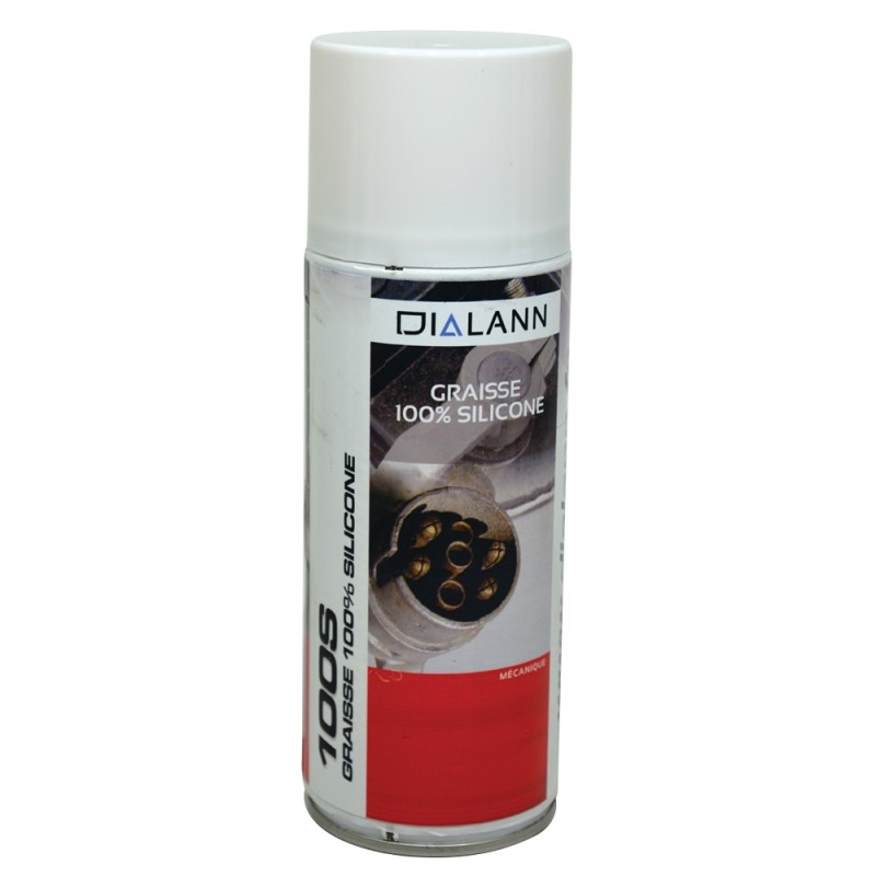 100S graisse 100% silicone aérosol 400ml