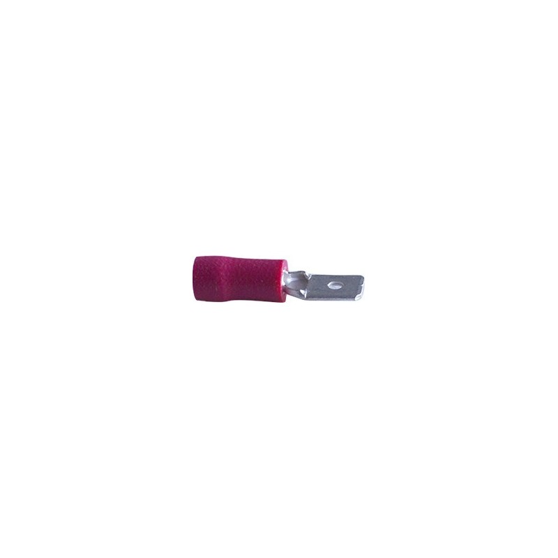 COSSE PLATE MALE ROUGE 4,8